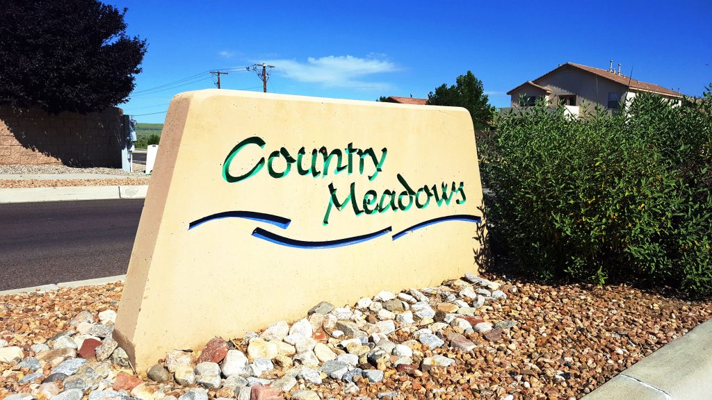 Country Meadows Neighborhood Sign