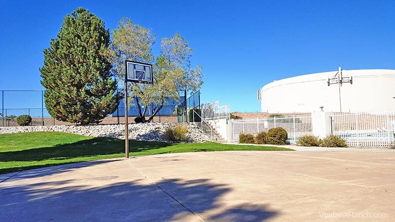 Ventana Ranch basketball court