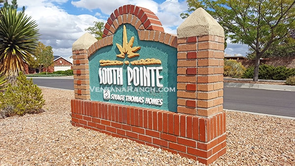 South Pointe Neighborhood Entrance