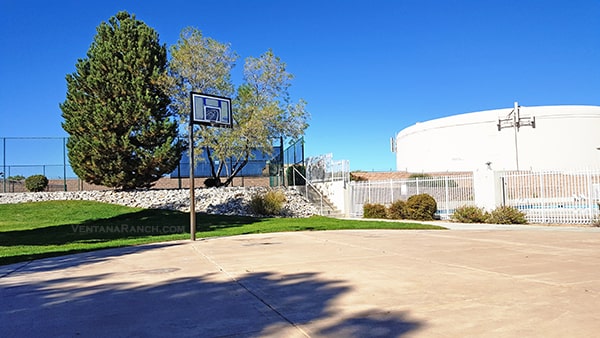Ventana Ranch basketball court